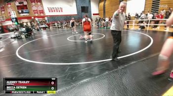 190 lbs Quarterfinal - Becca Oetken, Sheridan vs Audrey Teasley, Central