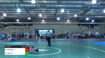 55 lbs Prelims - Daniel Morgas, Rebel WC vs Ayden Ayers, Bearcat Takedown Club