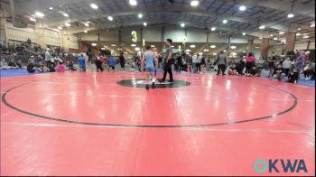 73-76 lbs Quarterfinal - James Boykin, Cowboy Wrestling Club vs Kenneth Henry, Powerhouse Blue