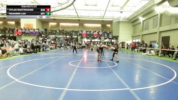 175 lbs 3rd Place - Dylan Mastroianni, New Canaan vs Branimir Lah, Amity