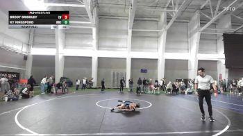 62 lbs Semifinal - Brody Brindley, Elite Wrestling vs Ky Kingsford, Westlake Wrestling Club