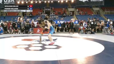 106 lbs Cons. Sub-semis - DeVaughn Miller, Alabama vs Parker Williams, Florida