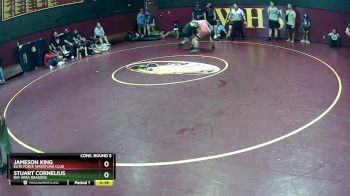 155 lbs Cons. Round 5 - Jameson King, Elite Force Wrestling Club vs Stuart Cornelius, Bay Area Dragons