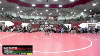 60-63 lbs 3rd Place Match - Elijah Martinez, Portage WC vs Finley Hall, Greentown WC