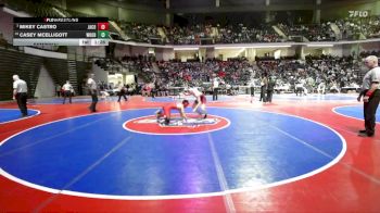 120-5A Semifinal - Mikey Castro, Jackson County vs Casey McElligott, Woodstock