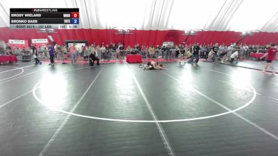 157 lbs Champ. Rd Of 32 - Brody Wieland, Wrestling Brotherhood vs Bronko Baer, Team Nazar Training Center
