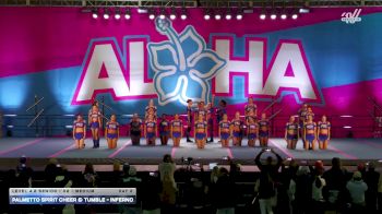 Palmetto Spirit Cheer & Tumble - Inferno [2025 L4.2 Senior - D2 - Medium Day 2] 2025 Aloha Gatlinburg Showdown