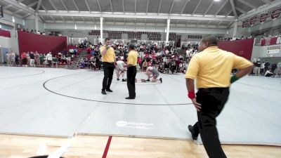 215 lbs Quarterfinal - Noah Jamison, St. John's School vs Walker Walls, Bishop Lynch
