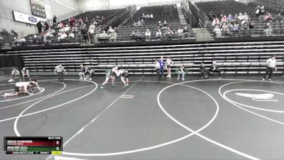 160 lbs Champ. Round 3 - Aidan Hammond, Pleasant Grove vs Bridger Bull, Layton High School