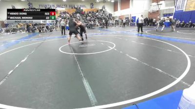 215 lbs Champ. Round 1 - Kenzo Dong, Patriot vs Michael Mendez, Azusa