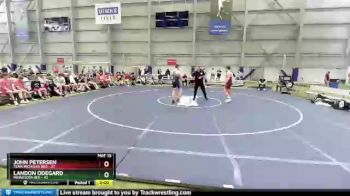 182 lbs Round 2 (8 Team) - John Petersen, Team Michigan Red vs Landon Odegard, Minnesota Red