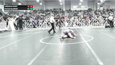 138 lbs Consi Of 8 #2 - Anberlin Hardy, GA vs Kaylie Julander, WY
