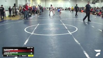 193 lbs Cons. Round 2 - Alexander Card, Fenton WC vs Logan Kowalski, Motor City WC