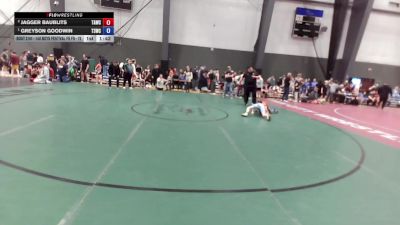 14U Boys Festival FS FS - 75 lbs 3rd Place Match - Jagger Baublits, Team Aggression Wrestling Club vs Greyson Goodwin, Team 312 Wrestling Club