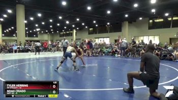 126 lbs Round 1 (6 Team) - Tyler Herring, MF Dynasty vs Noah Criado, Indy WC