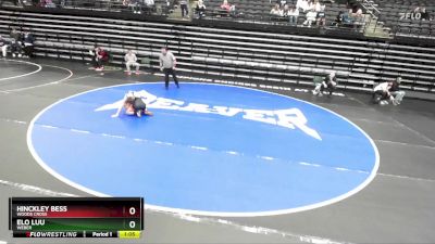 101 lbs Quarterfinal - Hinckley Bess, Woods Cross vs Elo Luu, Weber