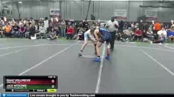 160 lbs Round 1 (8 Team) - Jace Nitschke, Dakota Hillbillies vs Isaac Vollmecke, Iowa Gold