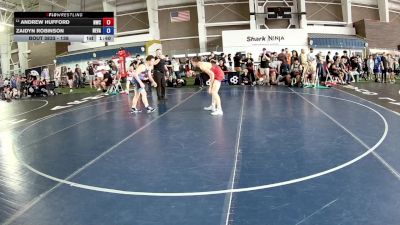 138 lbs Cons. Round 2 - Andrew Hufford, Northglenn Wrestling Club vs Zaidyn Robinson, Nevada