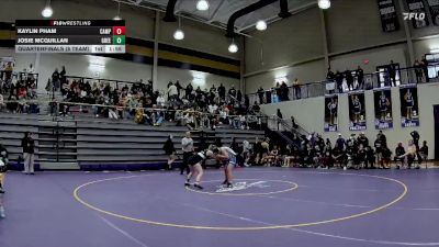 130 lbs Quarterfinals (8 Team) - Josie McQuillan, Greenbrier vs Kaylin Pham, Campbell