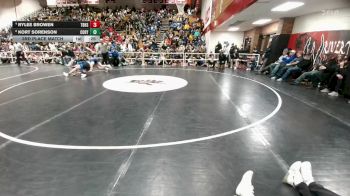 144 lbs 3rd Place Match - Rylee Browen, Thunder Basin vs Kort Sorenson, Cody