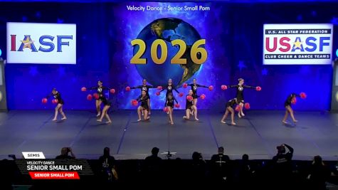 Velocity Dance - Senior Small Pom [2026 Senior Small Pom Semis] 2026 The Dance Worlds