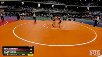 6A 126 lbs Quarterfinal - Juliet Carrell, Coppell vs Xenia Gutierrez, Killeen Harker Heights