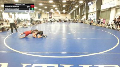 113 lbs Round Of 16 - Preston Bubash, Quest School Of Wrestling Gold vs Gable Hargrove, MF Dynasty