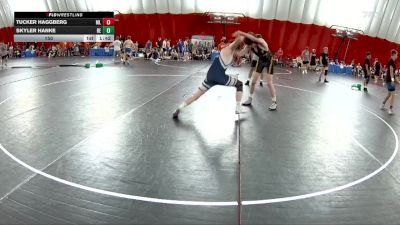 150 lbs Semis & Wb (16 Team) - Skyler Hanke, Reedsburg vs Tucker Haggberg, Mille Lacs