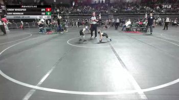 41 lbs Consi Of 8 #1 - Crew Whesper, Upper Township vs Levi Newman, Pinelands