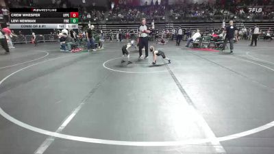 41 lbs Consi Of 8 #1 - Crew Whesper, Upper Township vs Levi Newman, Pinelands