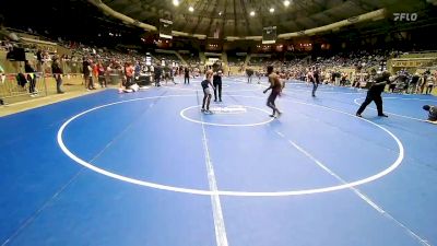 138 lbs Rr Rnd 2 - Daniel Goe, Blue T McLain vs Larry Butler, Tulsa Blue T Panthers