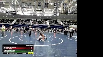 124 lbs Cons. Round 3 - Will LaVallee, St. John`s Prep vs Gavin Brown, Southern Columbia