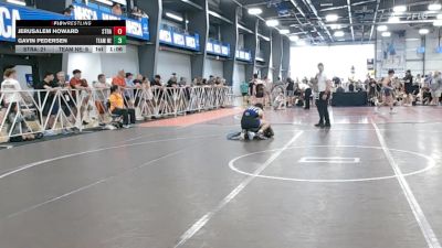 145 lbs Rr Rnd 2 - Jerusalem Howard, Stratton Trained WC vs Gavin Pedersen, Team Nebraska