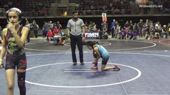 72 lbs 5th Place - Joslyn Martinez, New Mexico Beast vs Trinity Romero, LOCKJAW