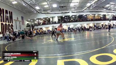 197 lbs Quarterfinal - Aidan Gassel, Case Western vs Aidan Belgiorno, Heidelberg