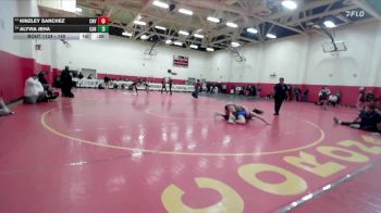 140 lbs Cons. Round 5 - Alyvia Jeha, Canyon vs Kinzley Sanchez, Canyon View