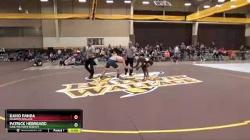 133 lbs Cons. Semi - David Panda, Baldwin Wallace vs Patrick Hebreard, Case Western Reserve