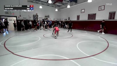 126 lbs Round Of 16 - Conor Blackwelder, Yale Street vs Jacob Kim, Dragon Rtc