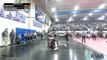 160 lbs Quarterfinal - Karsyn Pack, Hornet Wrestling vs Phillip Shield, Wyandotte Youth Wrestling
