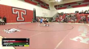 220 lbs Semis & 1st Wrestleback (8 Team) - Joshua Luna, Toppenish vs Donald Schmidt, Selah
