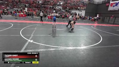 115 lbs Cons. Round 3 - Kayden Moore, Askren Wrestling Academy vs Tucker Gindt, Cadott