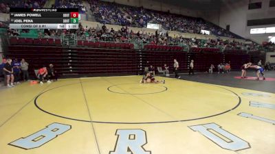 120 lbs Consi Of 8 #1 - James Powell, South Aiken vs Joel Pena, Southside