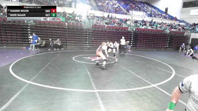 150 lbs Round Of 16 - Haiden Wood, Carolina vs Nate Najar, Battery Creek