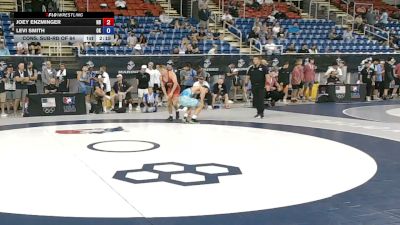 132 lbs Cons. Sub-rd Of 64 - Joey Enzminger, North Dakota vs Levi Smith, Oklahoma