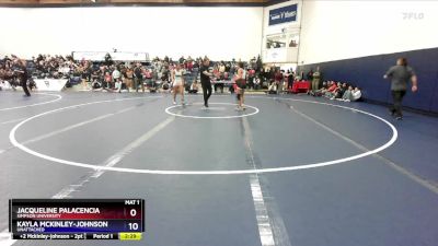 110 lbs Cons. Round 3 - Graciela Caro, Skyline vs Samira Mason, San Joaquin Delta College