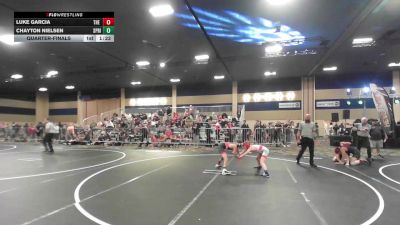 82 lbs Quarterfinal - Luke Garcia, The Valley WC vs Chayton Nielsen, Spring Hills WC
