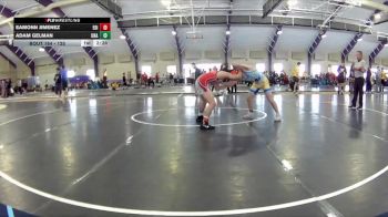 125 lbs Cons. Round 3 - Adam Gelman, Unattached vs Eamonn Jimenez, Edinboro