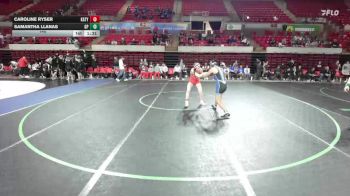 140 lbs Round 1 (16 Team) - Samantha Llanas, Grand Prairie vs Caroline Ryser, Katy