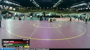 145 lbs Cons. Round 6 - Misha Arbos, South Dade vs Michael Sainz, Somerset