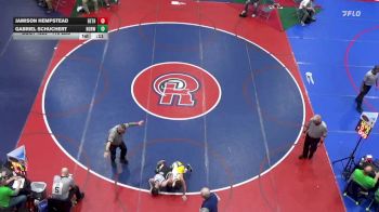 110 lbs Consi Of 8 #1 - Jamison Hempstead, Bethlehem Catholic vs Gabriel Schuchert, Norwin